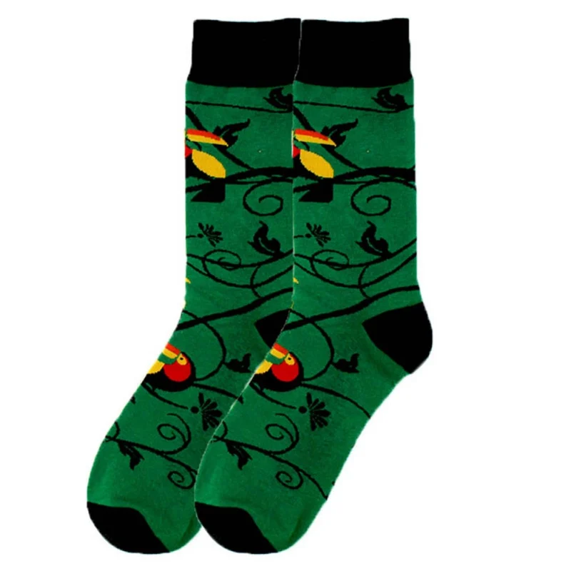 Harujuku Winter Female Ankle Socks Japanese Cotton Male Print Creative Cotton Halloween Party Happy Socks
