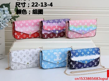 

Luxury Leather Handbags Women Bags Designer Brand Women's Shoulder Bags Large Capacity Ladies Hand Bags L480