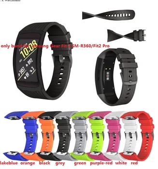 

50pcs.L/S Size .Silicone Watch Band Strap For Gear Fit 2 SM-R360 Band . Replace watchband for gear fit2 pro.