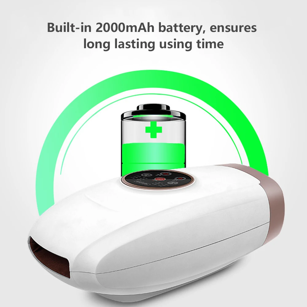 Wireless Electric Hand Massager Shiatsu Hand Massager Adjustable Heating Function for Hands Arthritis Pain Numbness Relief_voghion.com