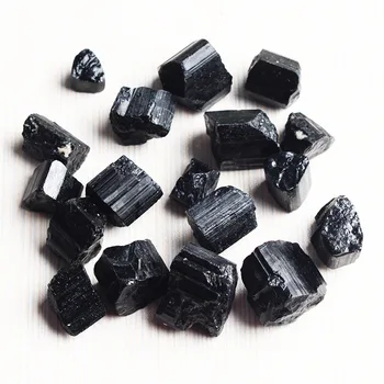 

Anju Natural Crystal Raw Stone, Tourmaline Ore, Tourmaline, Columnar High-density Woolen Expanding Stone