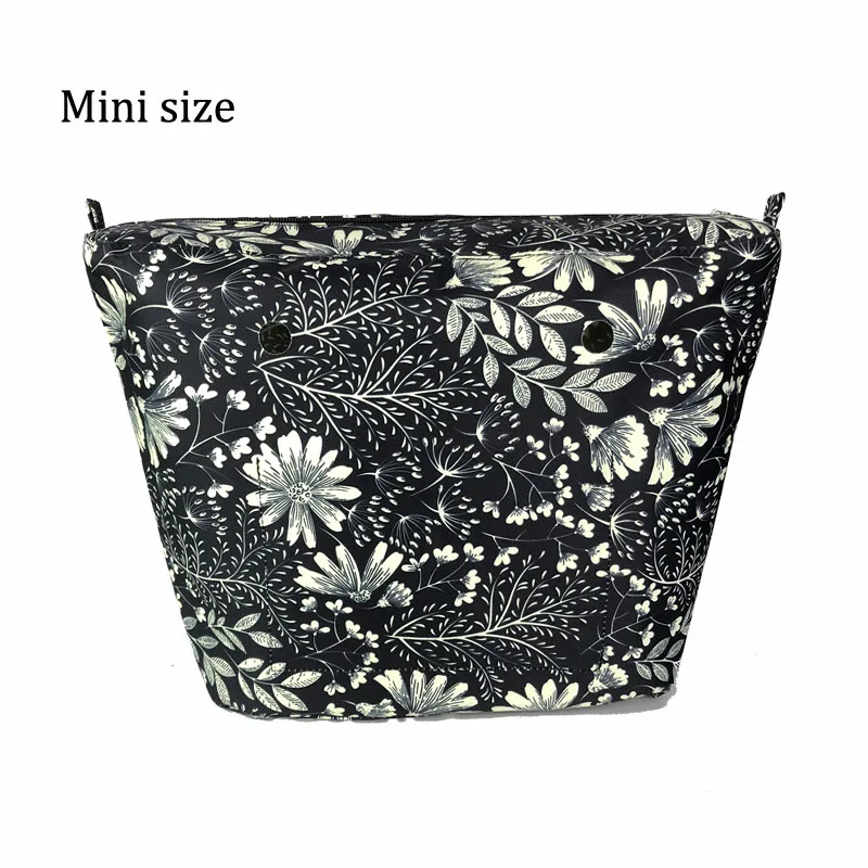 TOP Lace Classic Mini Waterproof Lining Inner Zipper Pocket insert with inner coating For Obag O bag women's bag handbag 