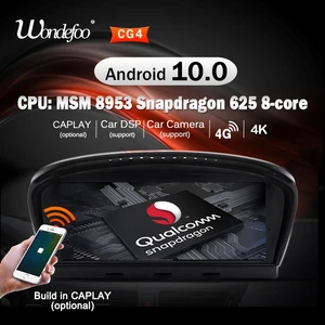 Image 1 - Snapdragon Android 10 Auto Radio Gps Voor Bmw 5 Serie E60 E61 E63 E64 E90 E91 Auto Audio Navigatie Autoradio stereo Geen 2 Din 2din