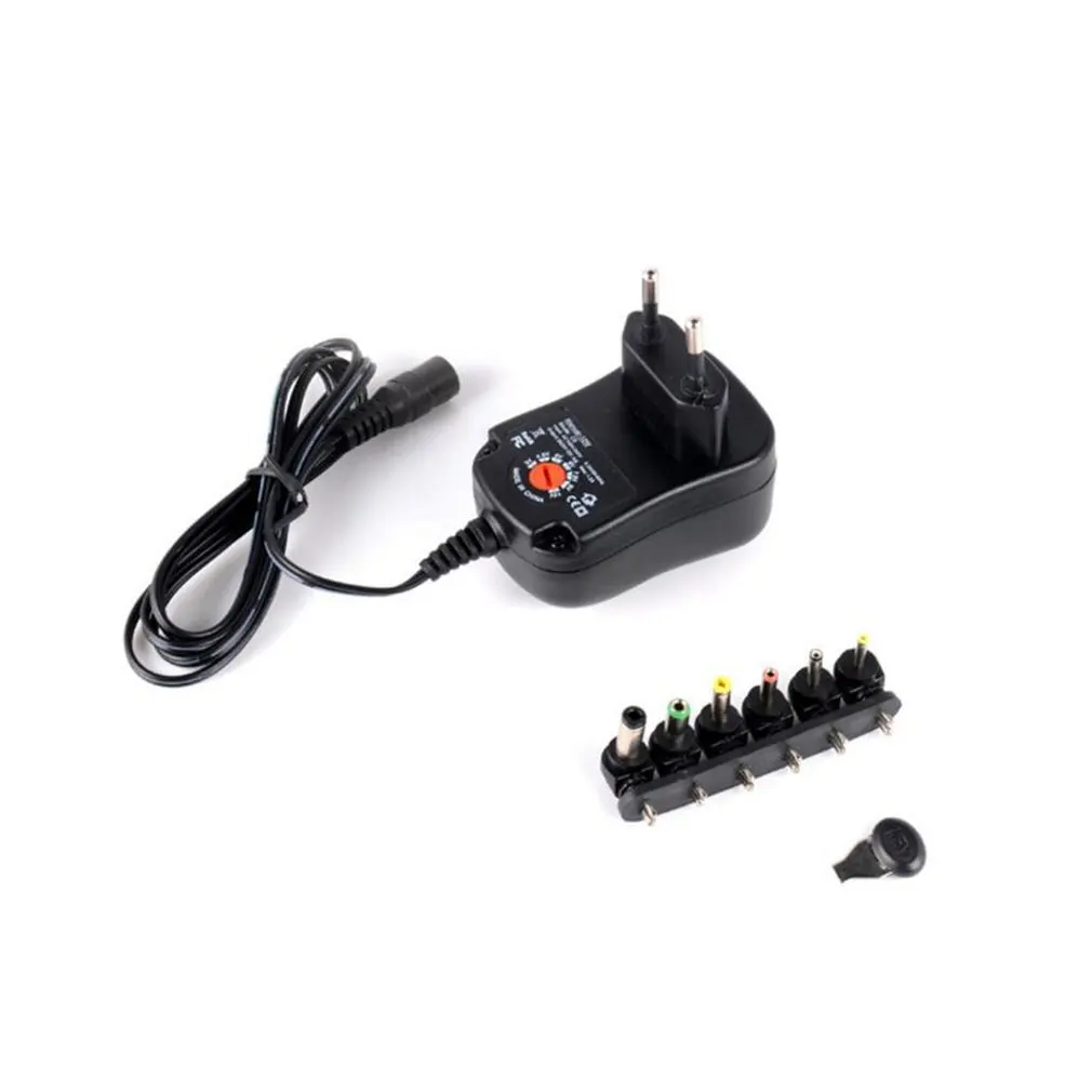 

3-12V Adjustable Power Supply with USB Port Multifunction Charger Portable 12W Voltage Regulator Switch Power Adapter