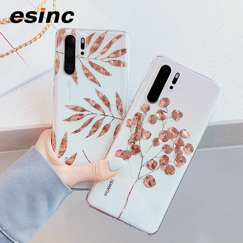 Чехол с ананасовым листом для Huawei Mate 20 Pro P20 P30 Lite задняя крышка Nova 5 4 4e 3 3e 3i чехол