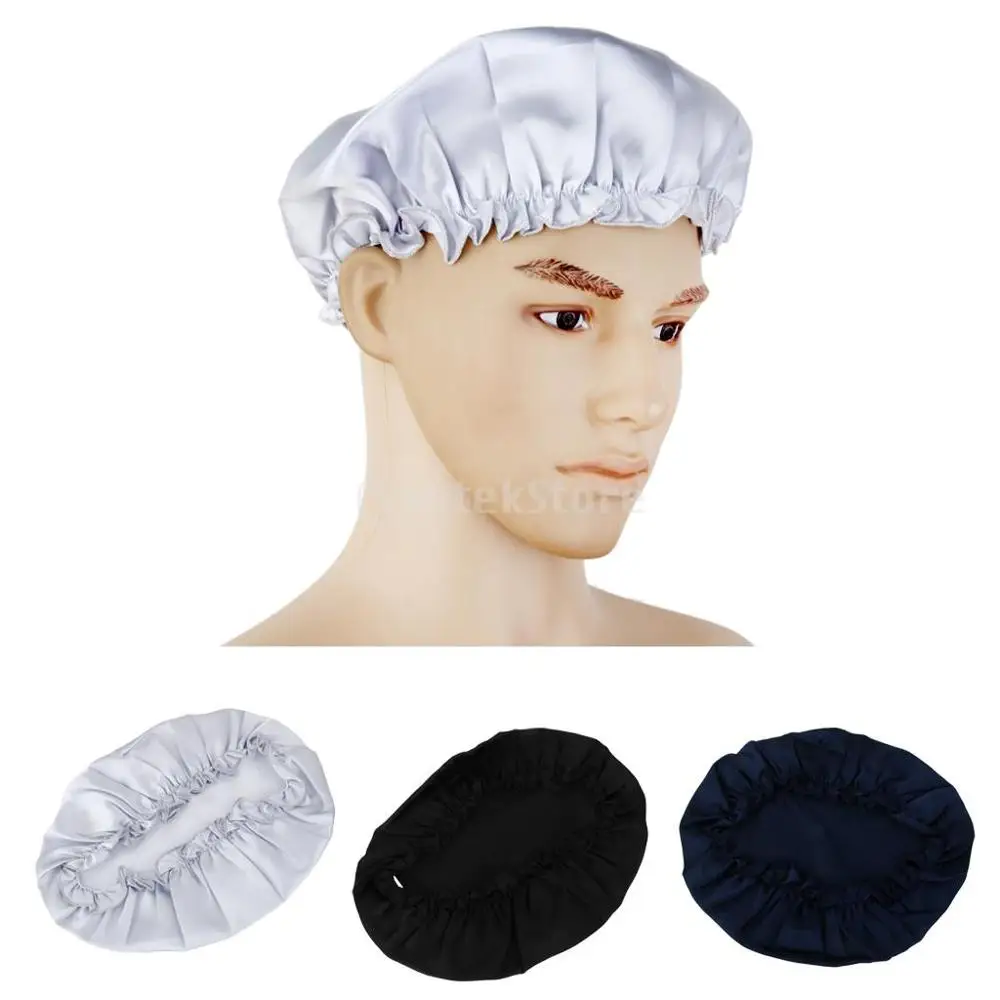 Adjustable Silk Sleep Bonnet Women Head Wrap Curly Hair Care Night