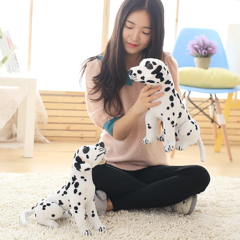 

Dalmatians Ultra-Doll Model Puppy Dog Model Plush Toys mai ding quan Christmas Birthday Gift a Generation of Fat