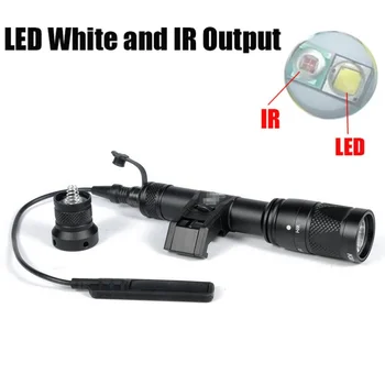 

Airsoft Arma IFM M600V IR Light LED Scout Light Tactical Flashlight Softair Lanterna Hunting Rifle Gun Lamp Weapon Lights