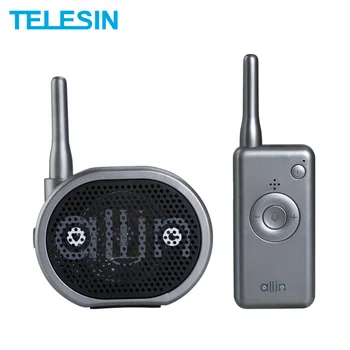 

TELESIN Drone Megaphone Mini Portable Remote Control Wireless Speaker USB Charging Broadcasting Drone Speaker For DJI Mavic 2