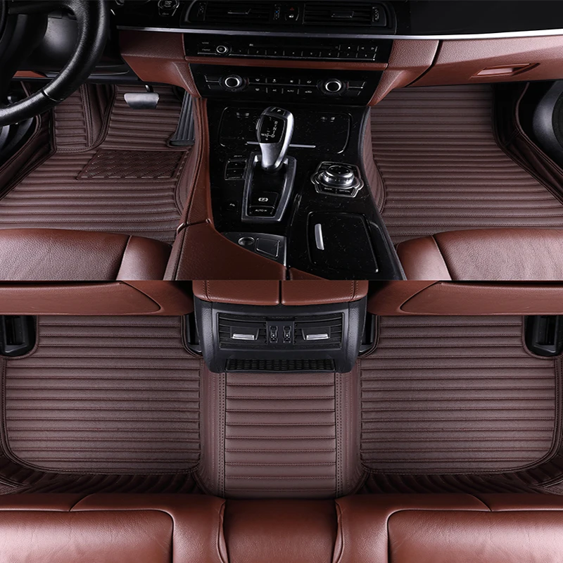 Кожаные автомобильные коврики MSUEFKD для 2005 2019 Acura RLX TLX TSX TL ILX MDX RDX|Напольные коврики|
