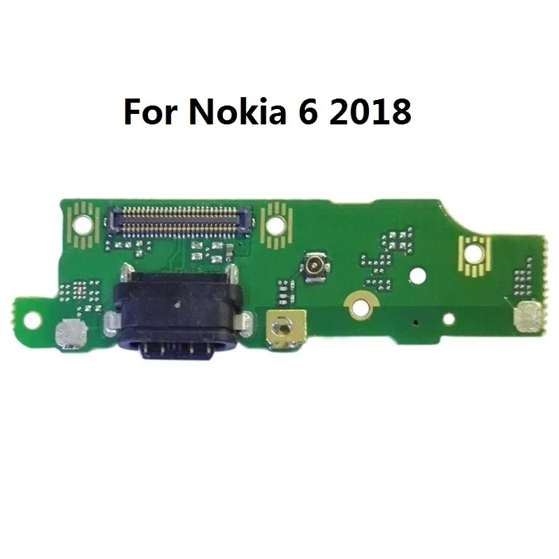 For Nokia 6 2018 Для Nokia 2/2. 1/3/3,1/3,1 Plus/5/5,1/6 /6 /7/7. 1/7. 1 Plus/8/X5/X6/X7 зарядный порт разъем гибкий кабель печатной платы - Цвет: For Nokia 6 2018