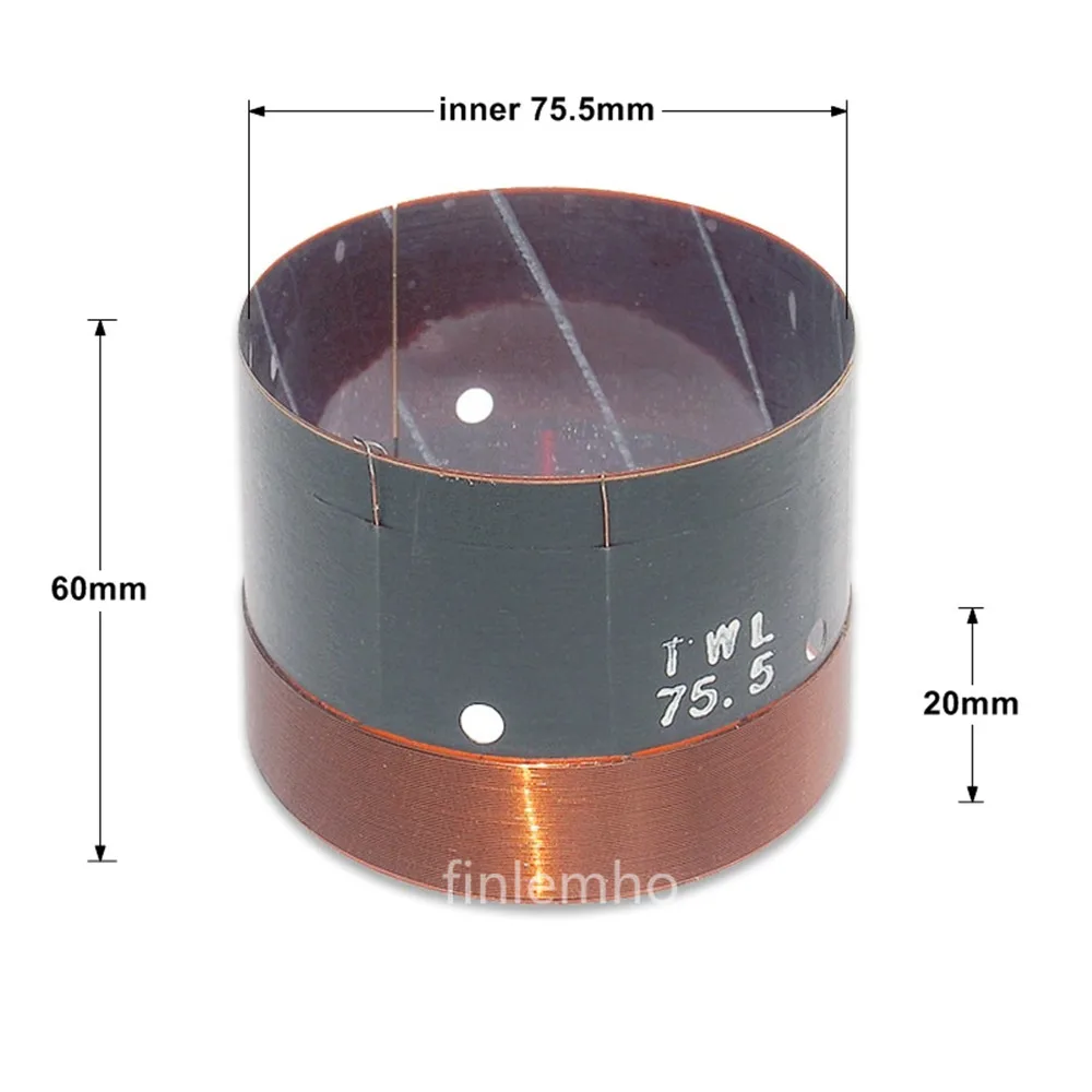 Speaker Woofer Voice Coil Inch 12 Inch 15 Inch Bass Subwoofer Repair
