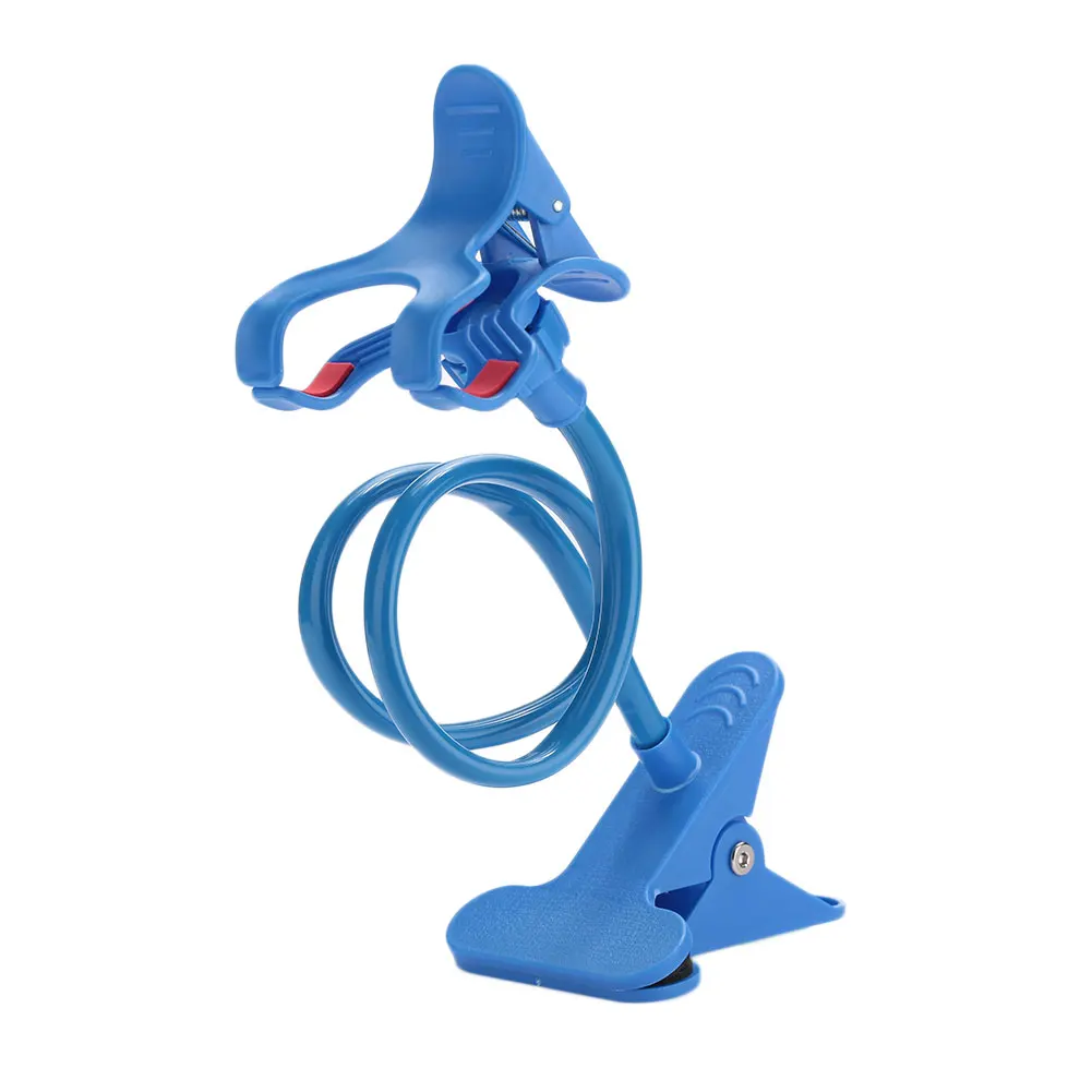 Phone Stand Clip Holder Premium Quality Phone Holder Desktop Automobile with Long Arm ABS Flexible Bracket