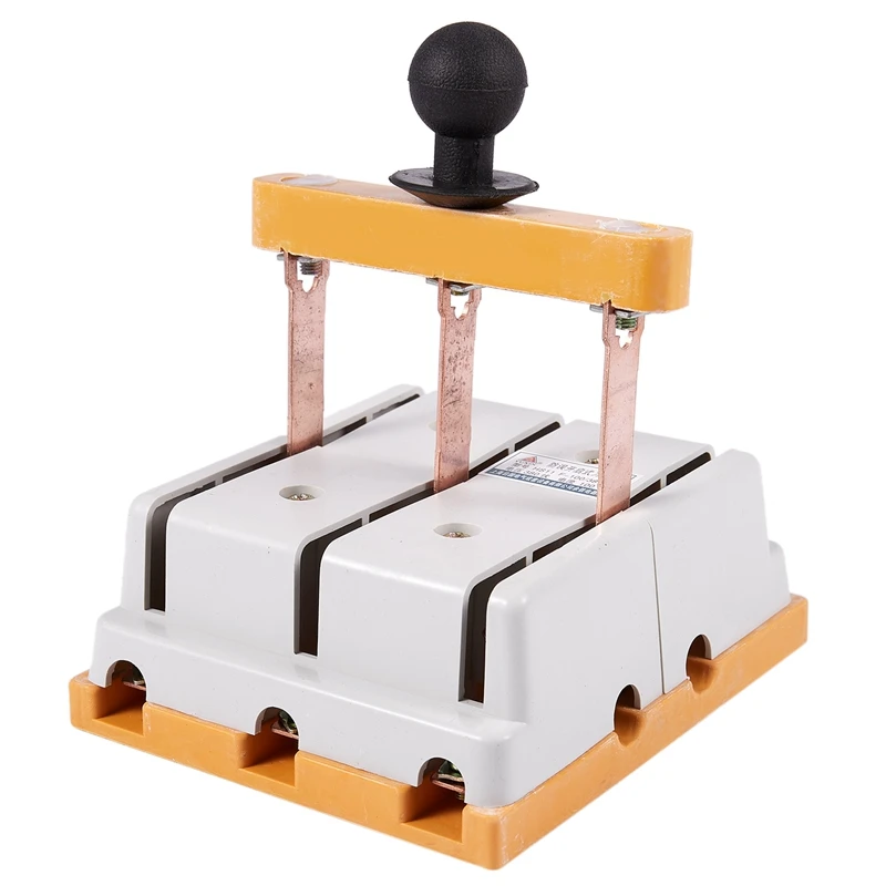 

380V 100A 3 Pole Double Throw Electric Brake Safety Knife Switch