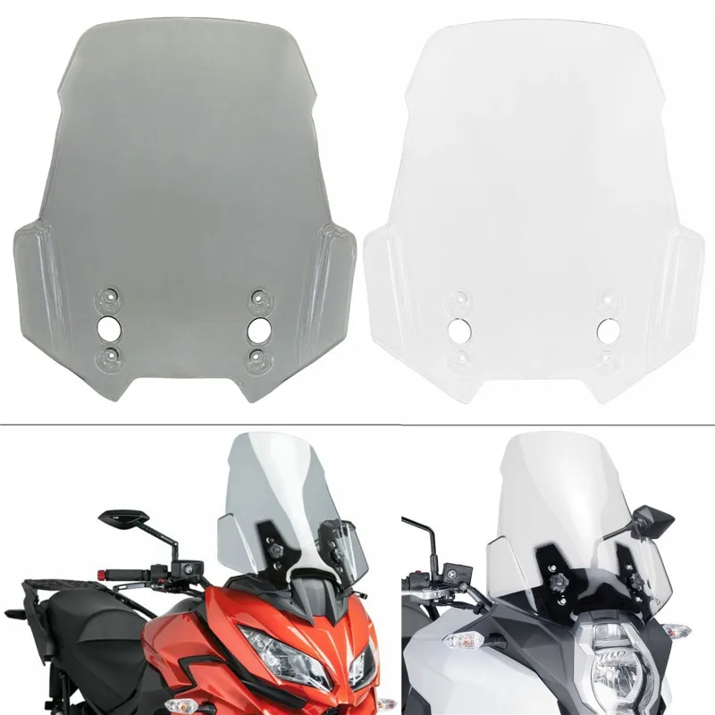 Передний ветровой экран козырек на лобовое стекло ветрозащитный для KAWASAKI Versys 650