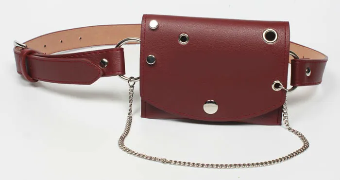 DEAT new autumn and winter fashion women clothes PU leather chain waist belts WJ85806