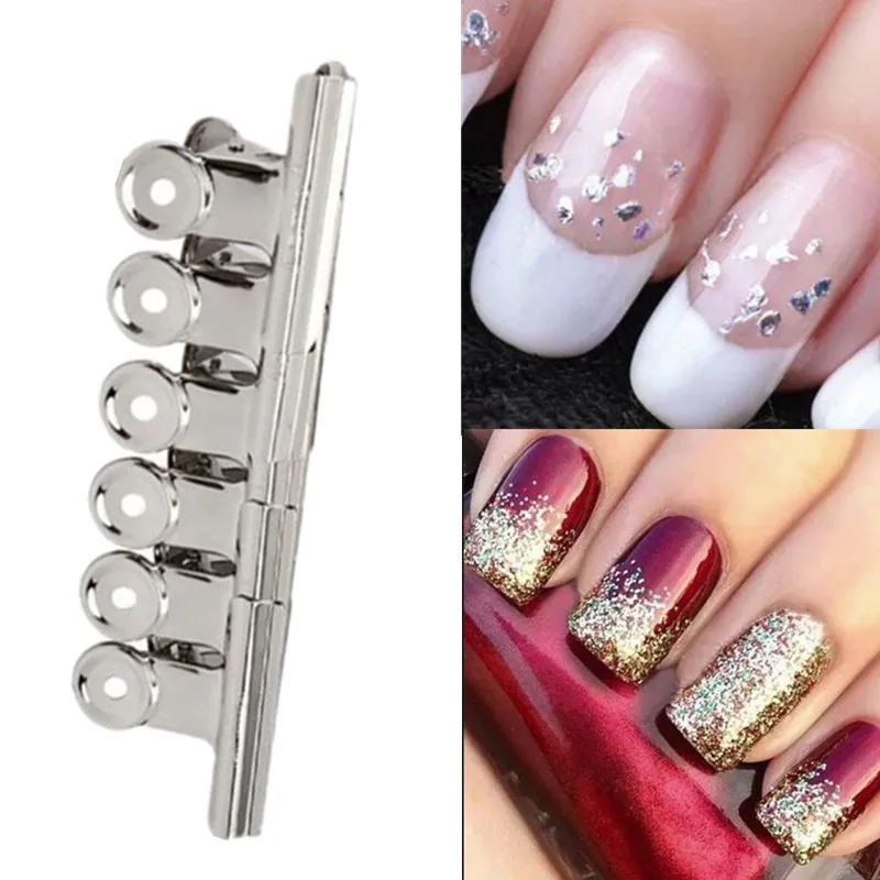6 шт. клипсы для наращивания ногтей из нержавеющей стали|Форма ногтей| |