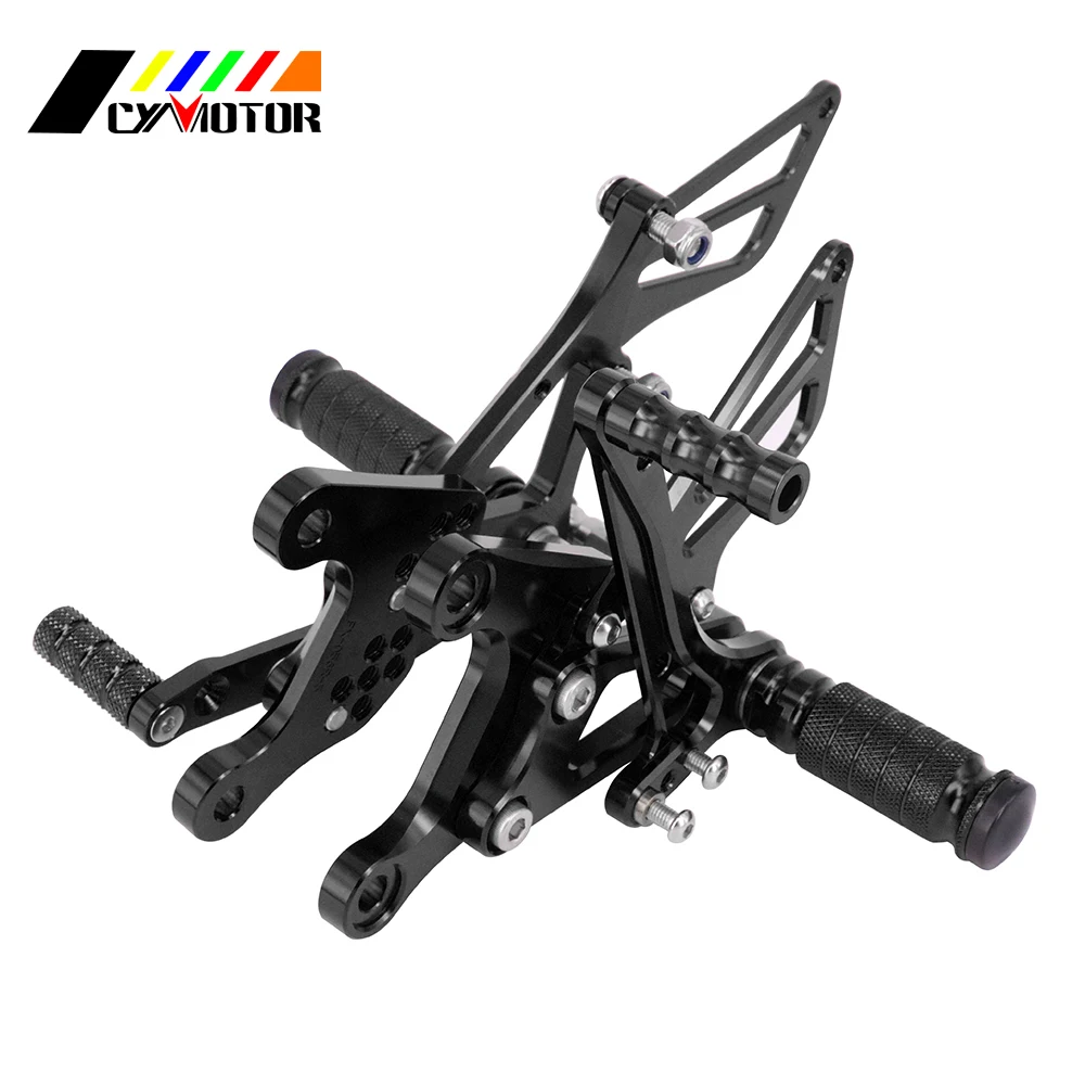 Мотоцикл с ЧПУ Регулируемые подножки для KAWASAKI NINJA ZX6R ZX 6R ZX-6R 2005 2006 2007 2008 05 06 07 08