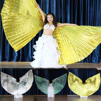 

Kids Belly Dance Butterfly Wing Costume Shawl Fairy Performance Clothing for Cosplay Stage DIN889