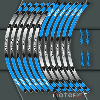 

MOTORIST Motorcycle Wheel Tire Rim Stickers 17 inch wheel fit For Honda Hornet CB400 CB599 CB600 CB750 CB900 CB919 CB1000R