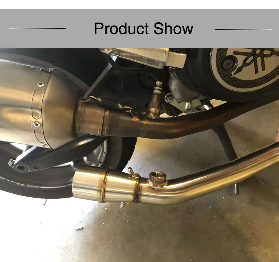 ZSDTRP мотоцикл полная система без выхлопной трубы для Yamaha TMAX350/500/530 TMAX500 TMAX530 2008