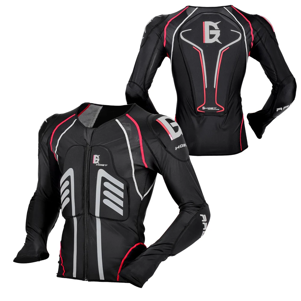 GHOST RACING rcycle Armor куртка Moto Racing gear эластичная броня для мотокросса для езды по бездорожью велосипедная одежда для защиты тела