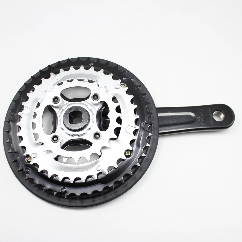 Велосипедная Звездочка mtb диаметра окружности болтов(42/32/22 T 170mm 8 скоростной велосипед горный велосипед переключения передач квадратное отверстие