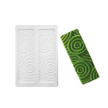 

Tree Ring Shape Silicone Dessert Mold DIY Pastry Decorating Tool Mousse Cake Mold Cake Decorating Tools Chocolate Cake Bakeware