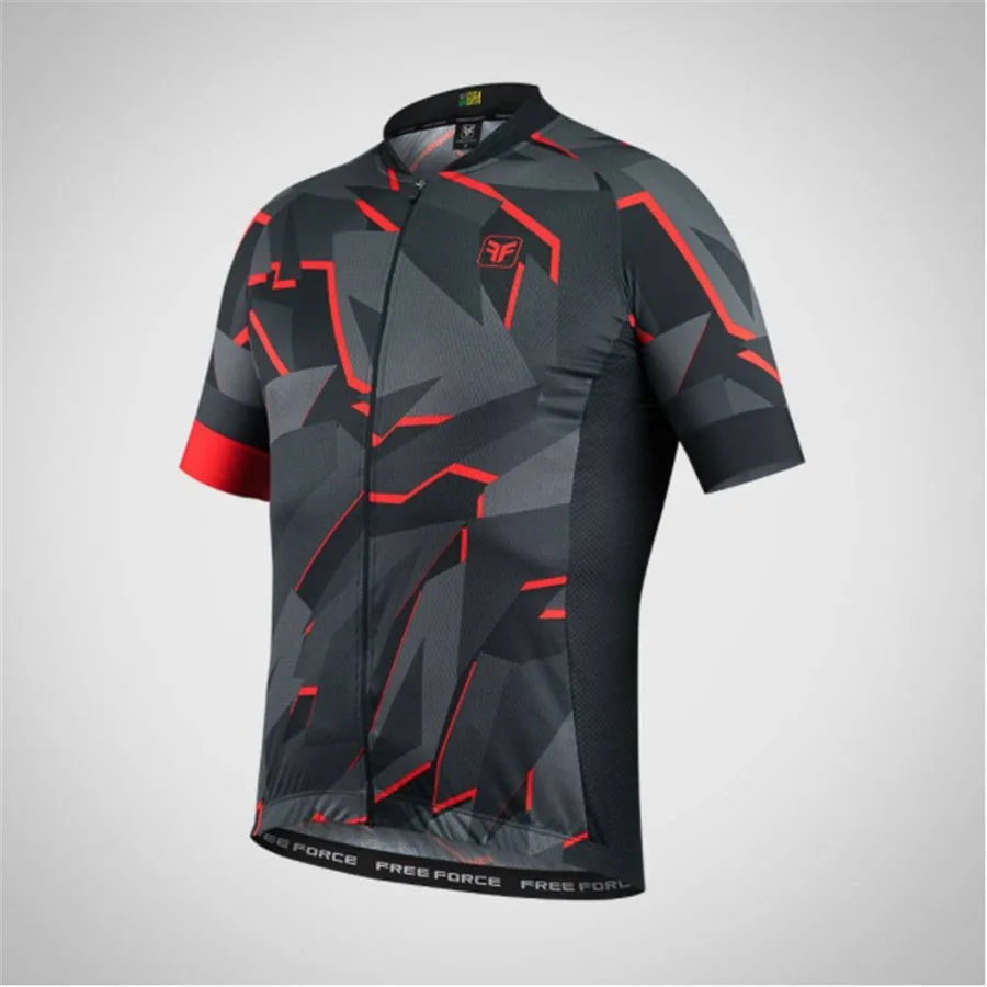 Свободная сила, летняя велосипедная Джерси, дышащая одежда для горного велосипеда, быстросохнущая одежда для гонок, MTB, велосипедная форма, одежда для велоспорта - Цвет: 15