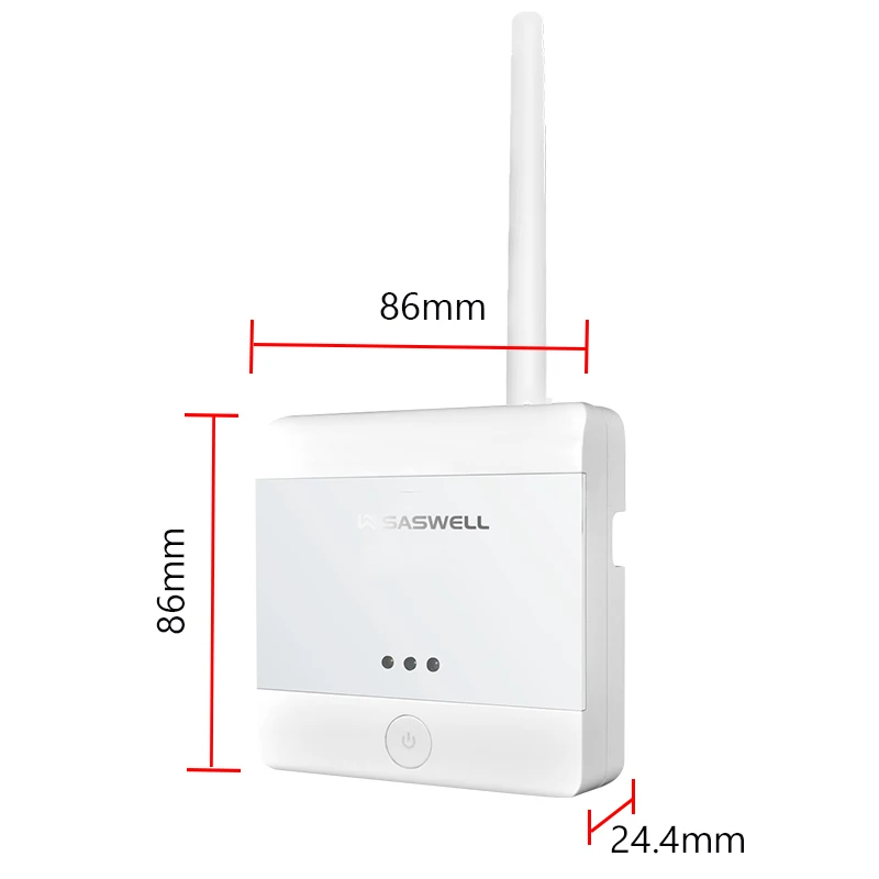 SASWE TUYA wifi умный термостат контроллер температуры для газового котла/беспроводной комнатный термостат работает с Alexa Google Home