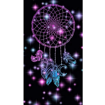 

Diamond Painting Diy 5D Diamond Painting Kit Diamond Embroidery Round Diamond Painting For Adult Or Kid Wind Chime