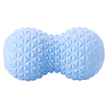 

TOP!-Massage Ball, Peanut Ball Plantar Fascia Cervical Vertebrae Acupoint Deep Muscle Relax Yoga Physiotherapy, Blue