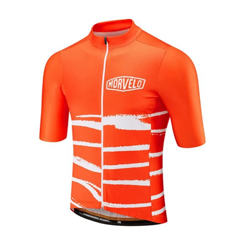Morvelo, Майки для велоспорта, летняя одежда для велосипедных гонок, Ropa Ciclismo, короткий рукав, велосипедная рубашка, Maillot Ciclismo K072302