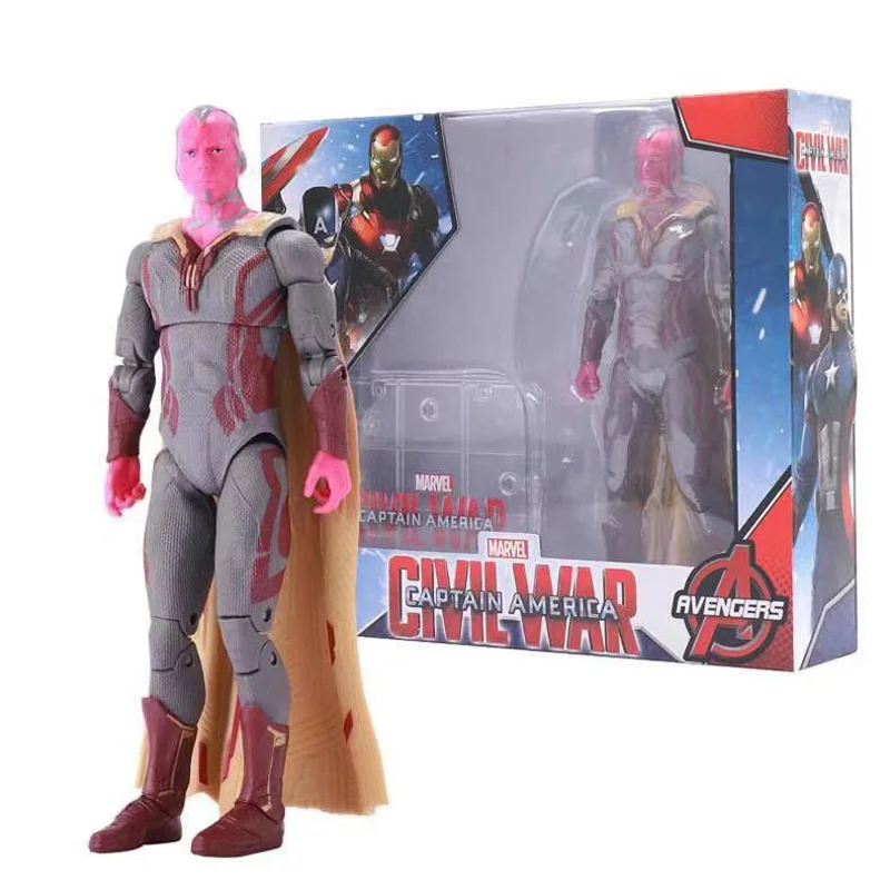 Фигурка героя Marvel Vision серия Disney Мстители BJD коллекционные игрушки | Игрушки и
