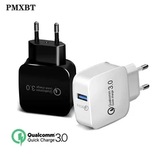 QC3.0 USB зарядное устройство Quick Charge для iphone samsung Xiaomi huawei EU/US Зарядное устройство USB кабель адаптер питания