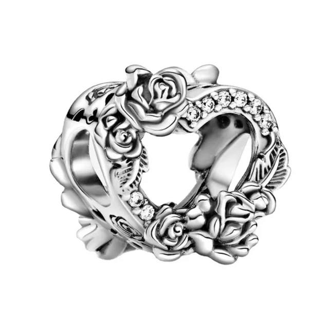 Genuine 925 sterling silver marine animal hanging bead pendant suitable for original Pandora bracelet ladies fashion jewelry CMS1627