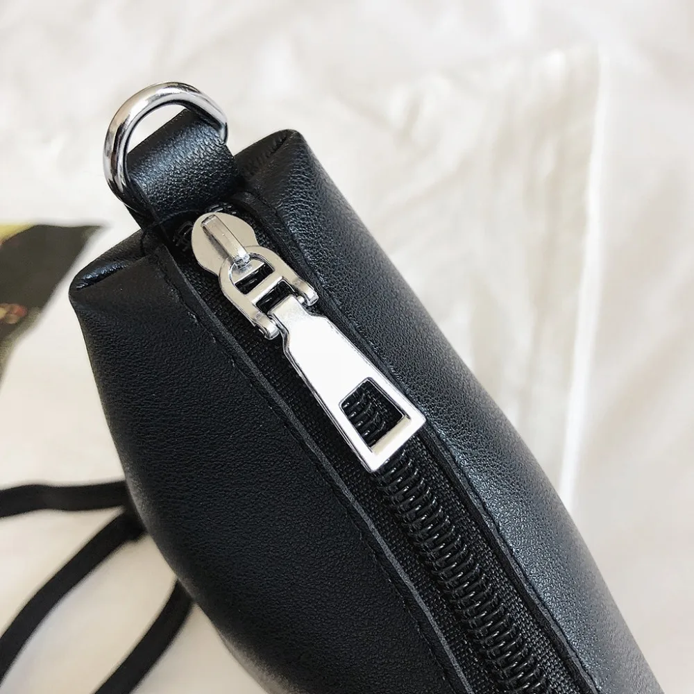 Women Wave Pattern Sleek Minimalist Small Fresh Shoulder Messenger Bag (4)