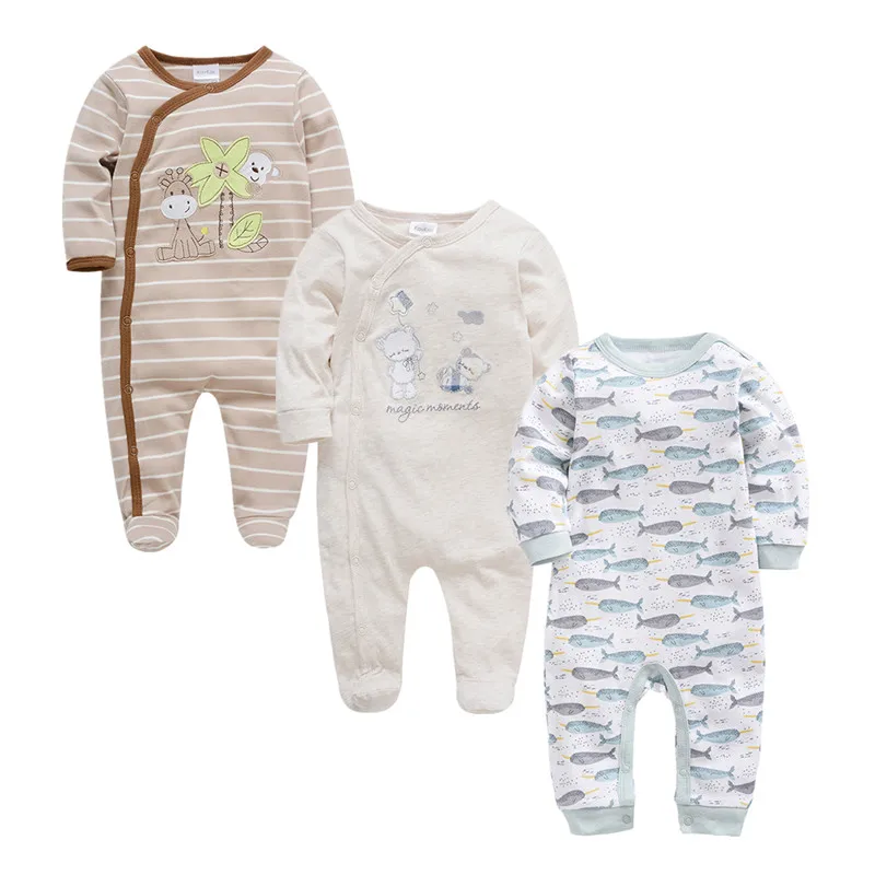 PY114511471165 Комбинезон для маленьких девочек; Пижама для новорожденных; Комбинезоны для детей с изображением героев мультфильмов; коллекция года; одежда для малышей; комбинезоны с длинными рукавами для новорожденных; Пижама для маленьких мальчиков - Цвет: PY114511471165