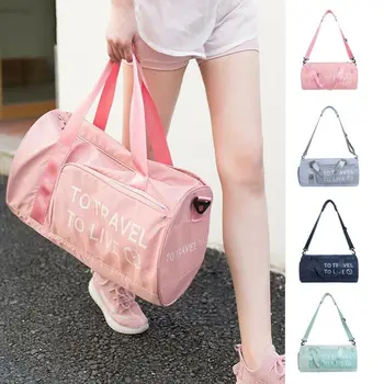 

Men Women Travel Sport Gym Duffle Handbag Waterproof Shoulder Bag Messenger Tote