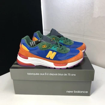 

2020 New Balance Men/Women NB992 USA Cushioning Track Shoes,Breathable Outdoor Training Cross-Country 992 Retro Sneakers 36-45