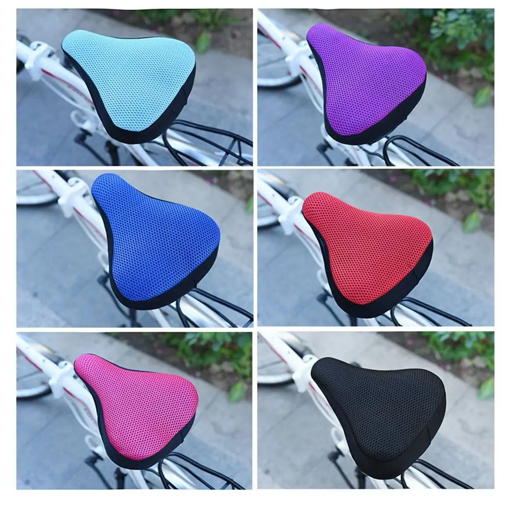 Selle De Vélo Confortable - Imprimée, Structure Creuse Respirante, Absorption Des Chocs, Pour Route, VTT Et Ville