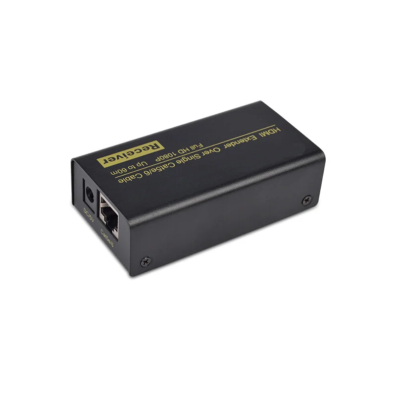 HDMI extender 60 meters hdmi to RJ45 single network cable network transmission signal amplifier 60 meters 4