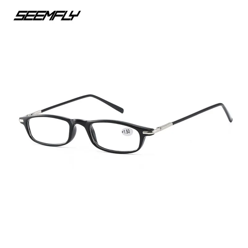 SEEMFLY новые анти-синие очки для чтения s Вид дальний взгляд близко мужские wo Мужская большая оправа интеллектуальные очки для чтения+ 1.0to+ 3,5