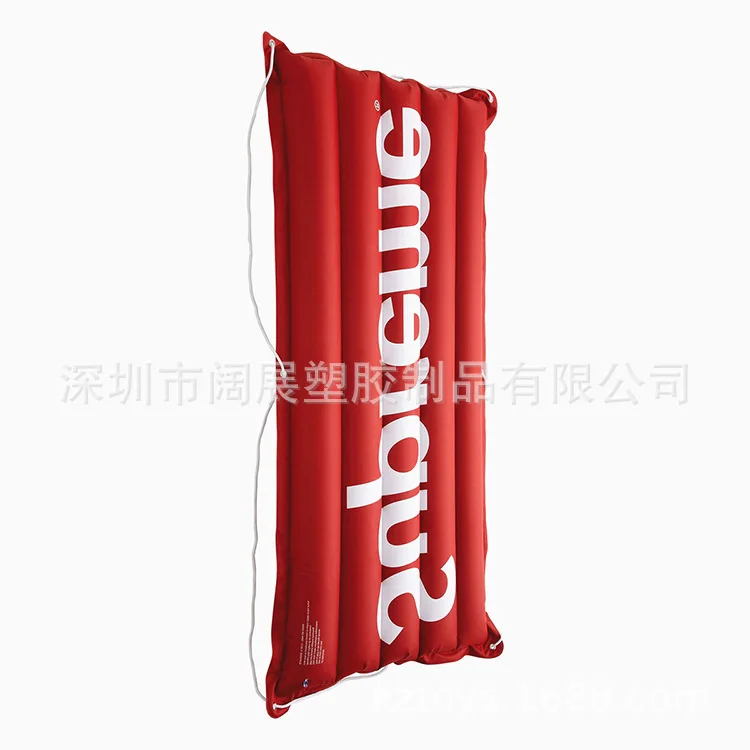 Currently Available Inflatable Oxford Cloth Fitting Cloth Inflatable Floating Row Inflatable Water Bed Children Loungers Linen F