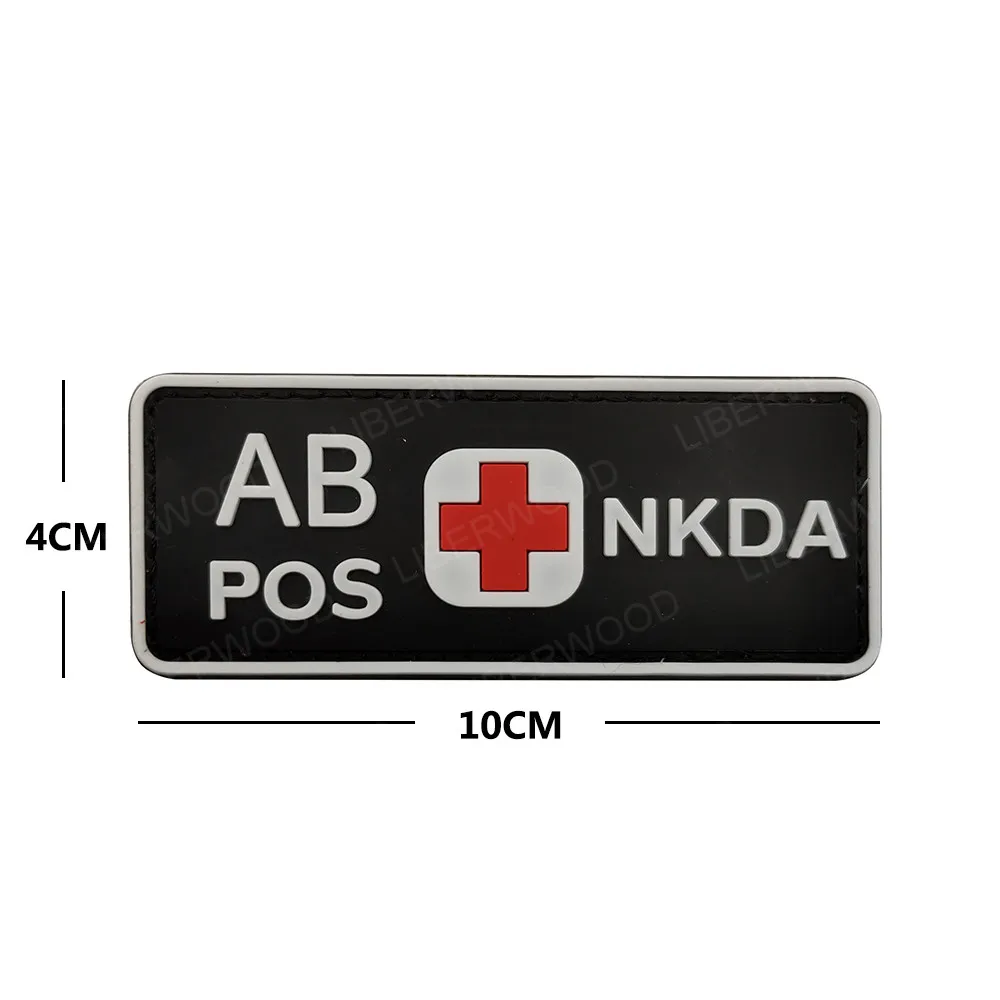 O POSITIVE Blood Type Patch - MEDICAL