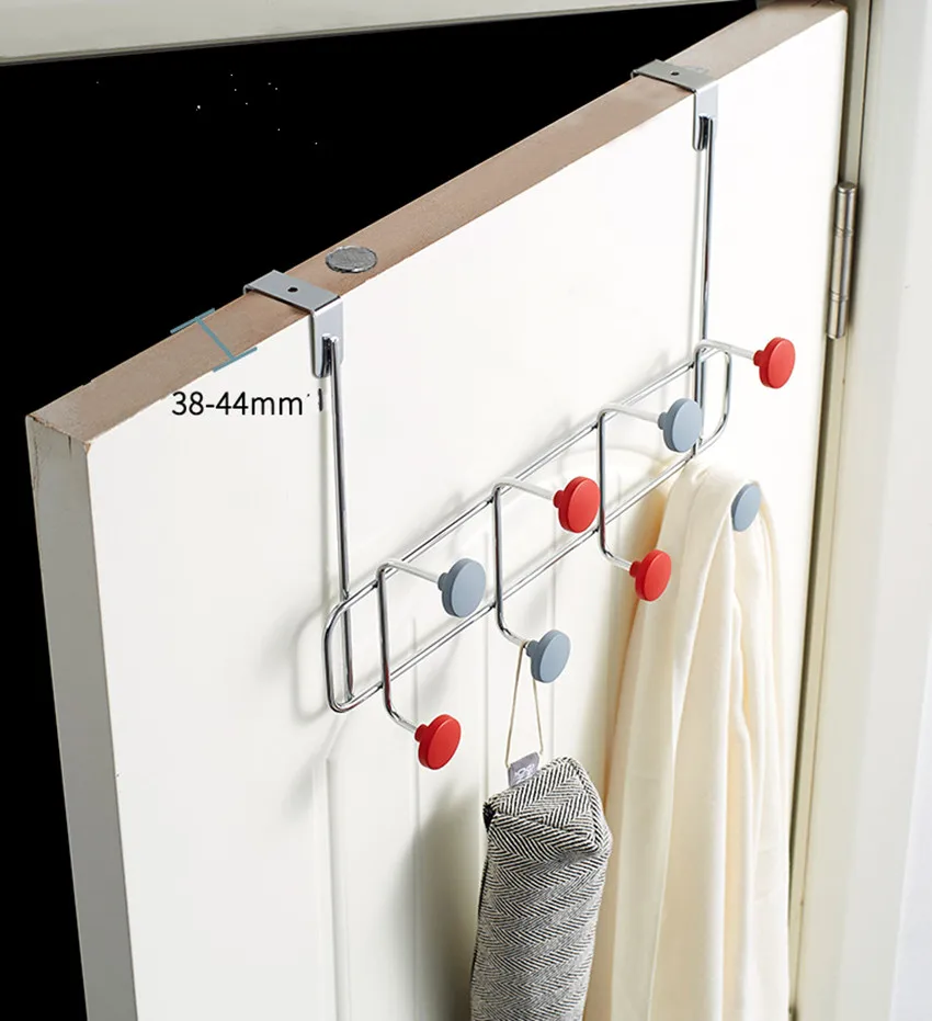 Behindthedoorhookcreativepunchfreedoorhangerhookdoublehook