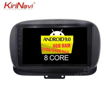

Kirinavi 4+64GB 8 core 9" 2 din Android 9.0 multimedia car radio gps navigation for Fiat 500X dvd automotivo head unit WIFI 3G