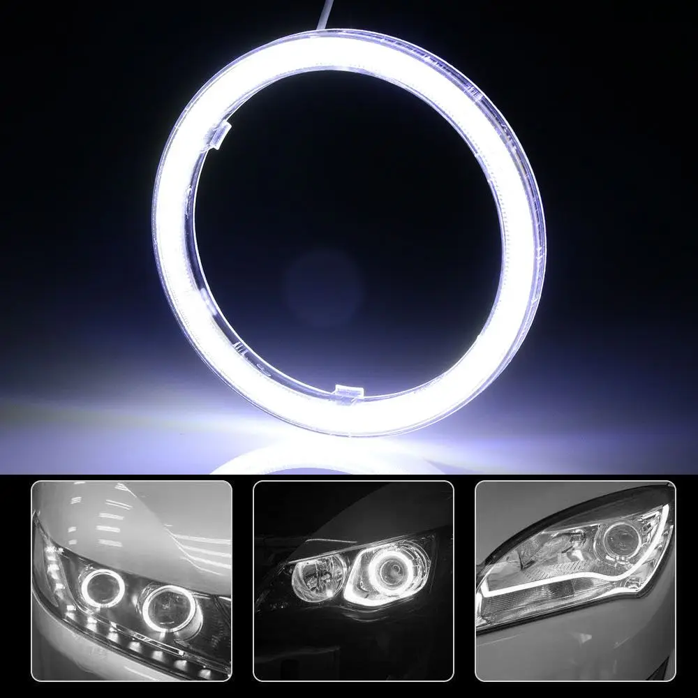 Daytime Running Light 60/70/80/90/100/110/120MM Marker COB Halo Ring Driving Lamp Led Headlight Car Angel Eyes Light led car lights,led lights,led bulbs,led headlights,led car headlights,car headlamps