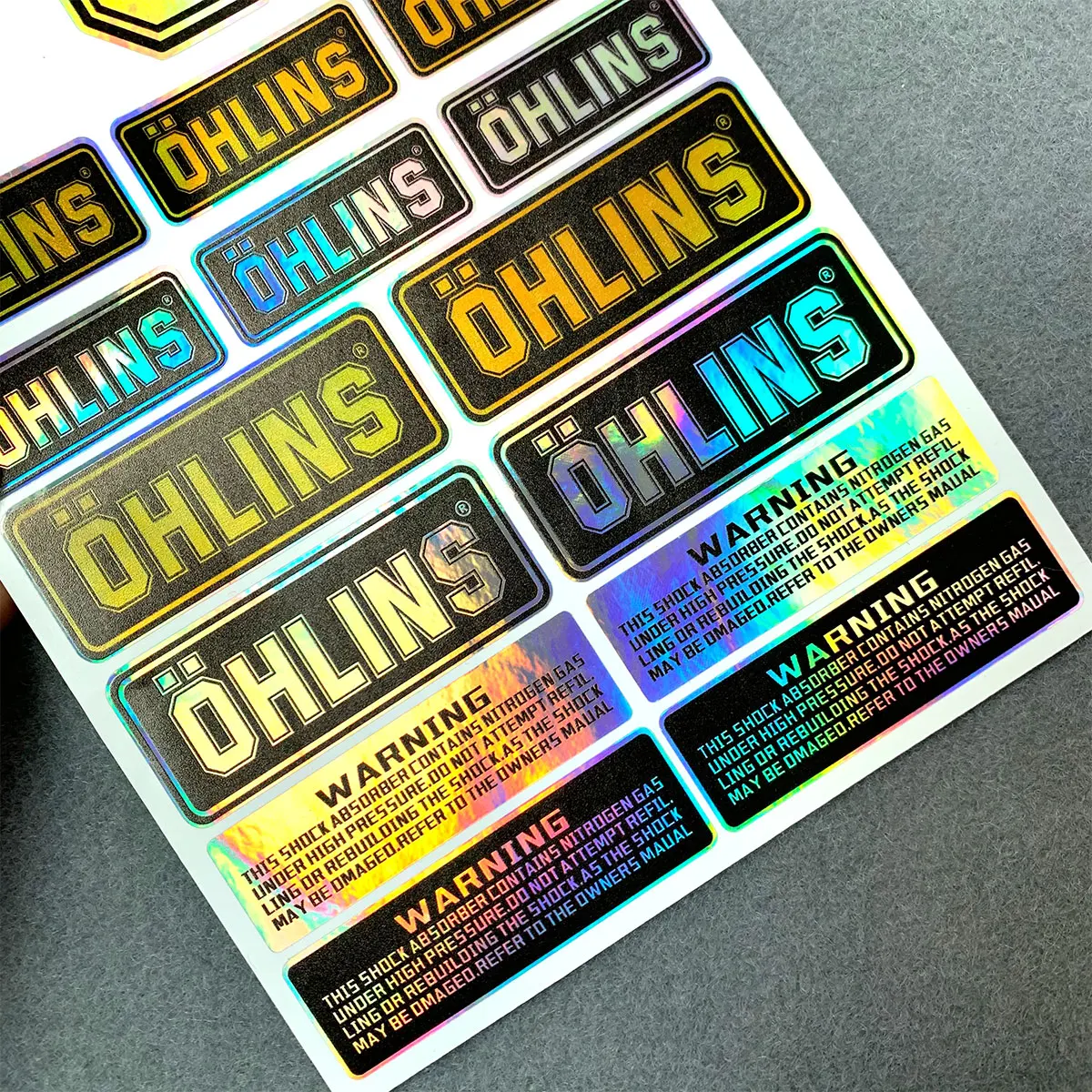 NO.L093 OHLINS  ƼĿ ׼,      Į 18CM x 27CM