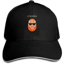 Экшн Бронсон унисекс Регулируемая Сэндвич кепка бейсболка классическая Хип-Хоп плоская шляпа